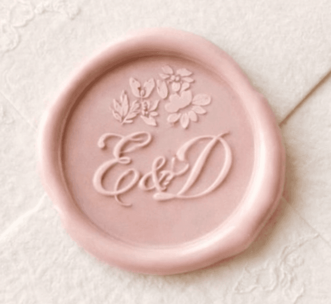 Custom wax seal